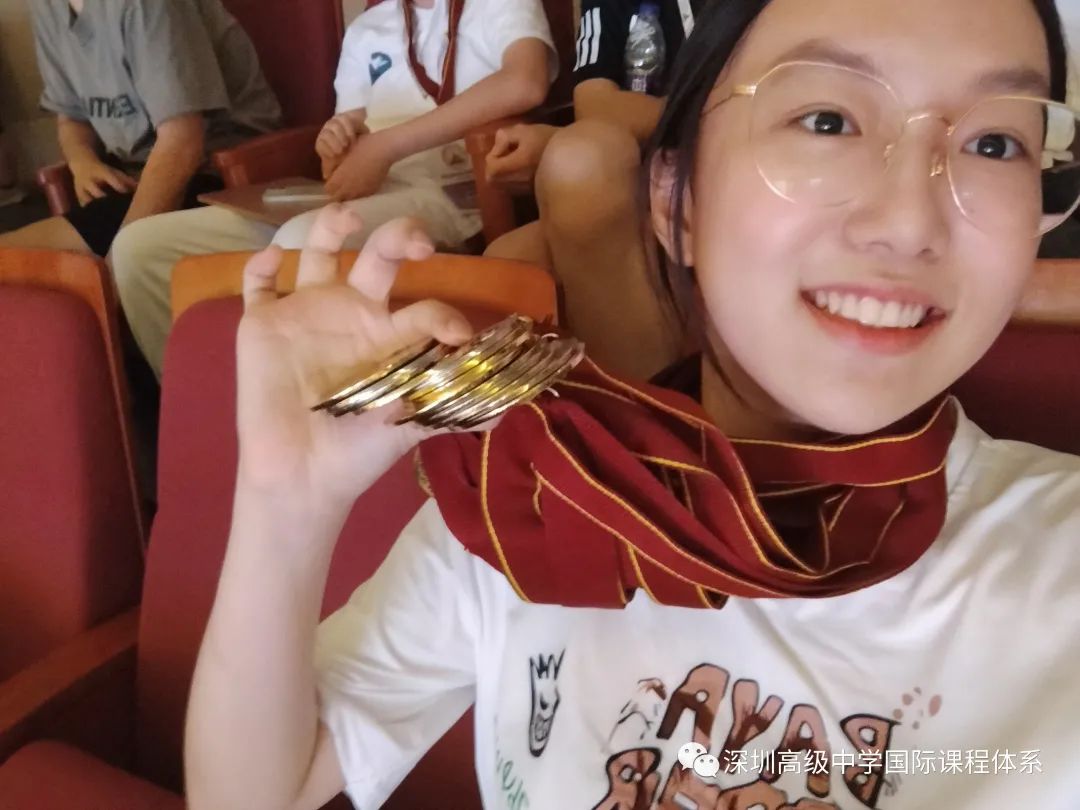 深圳高级中学学子荣获世界学者杯华南区第二Global 26名