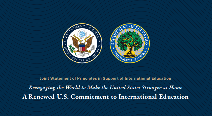 美国政府首次联合发布《对国际教育的新承诺》，留美或将迎来新局面！